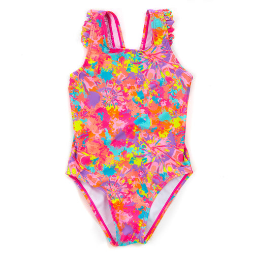 Baby Girls Tie Dye Swimsuit