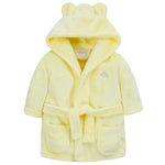 Baby Bear Ears Lemon Robe