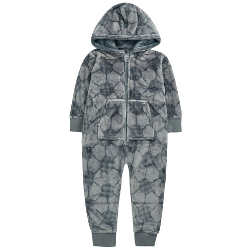 Boys Hooded Football Onesie