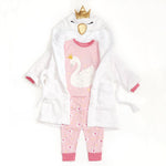 Girls Swan Queen White Robe